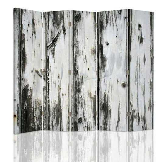 Room divider, Old planks