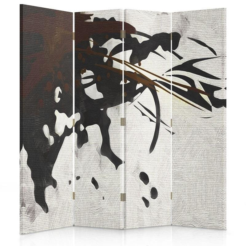 Room divider, Diagonal stain