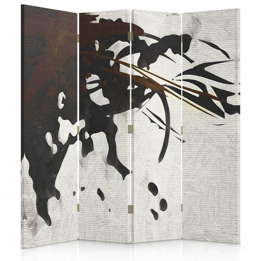 Room divider, Diagonal stain