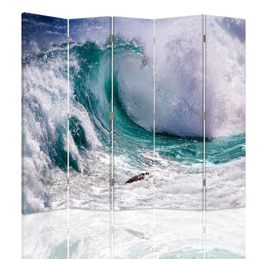 Room divider, Stormy wave