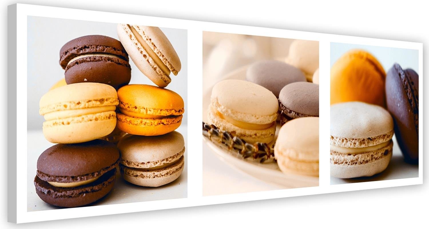 Canvas, Dessert macarons - set