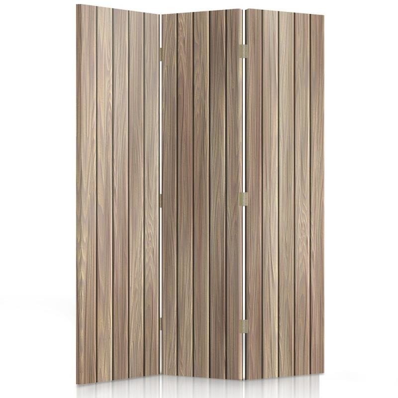 Room divider, Clear planks
