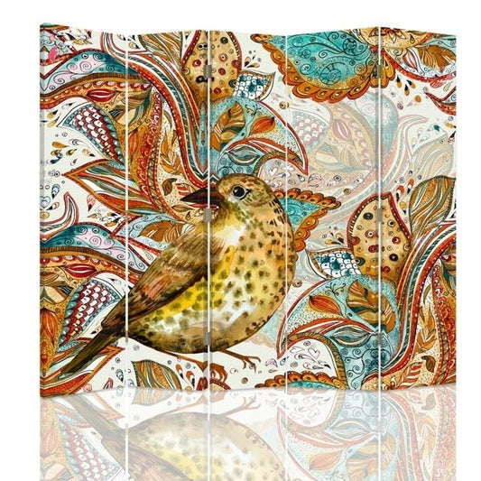 Room divider, Oriental bird