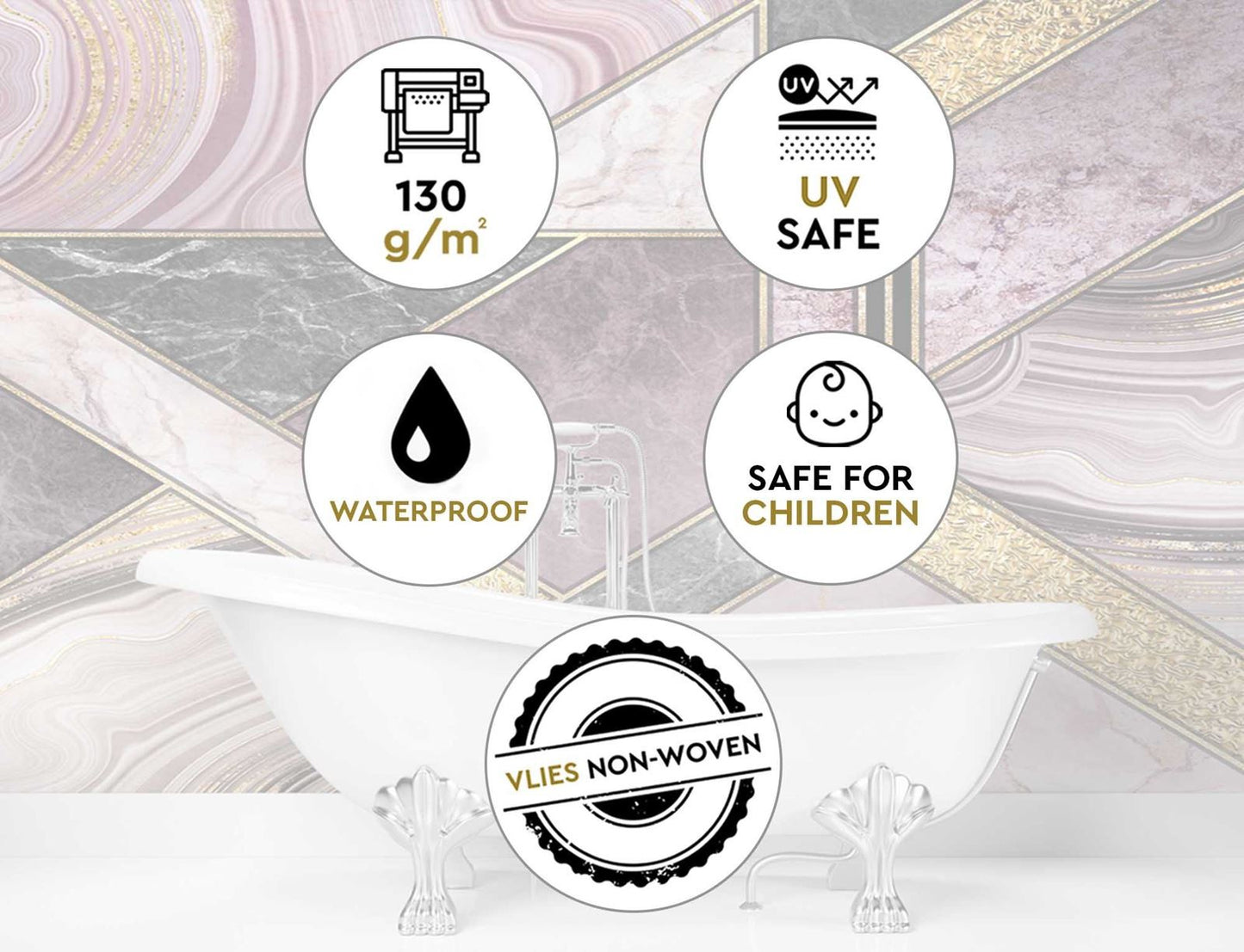 Fototapetai Abstraktus Marmuras 3D