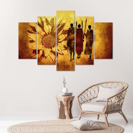 Paveikslas Kariai Afrikiečiai