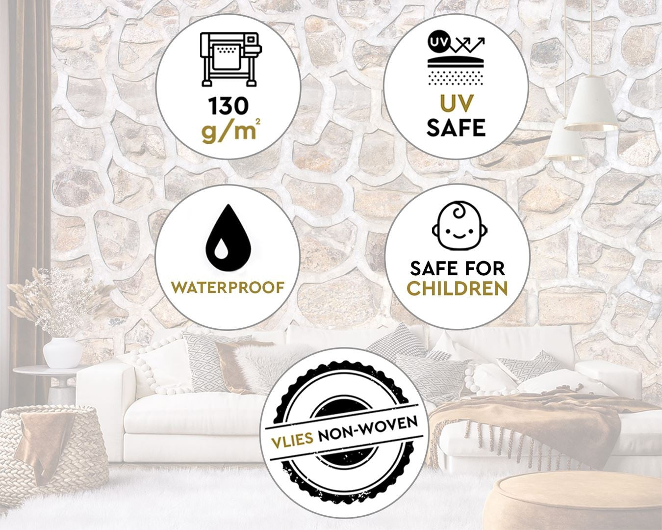 Fototapetai Akmeninė Siena