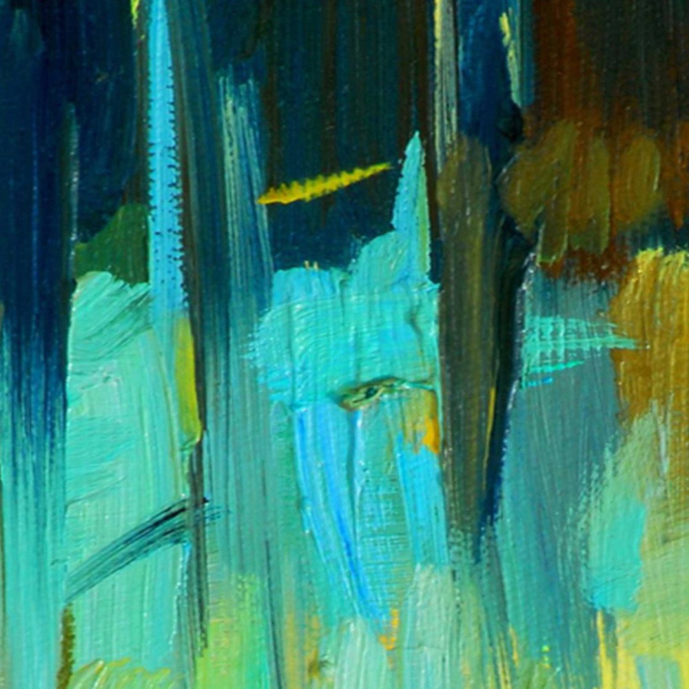 5-ių Dalių Kambario Pertvara Jūros Abstrakcija