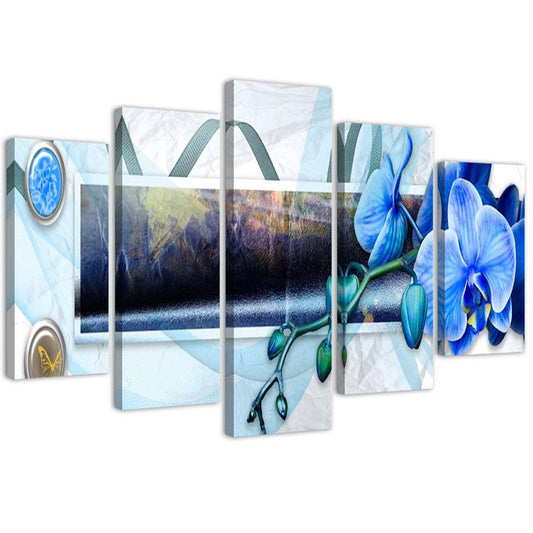 Canvas, Orchid arrangement