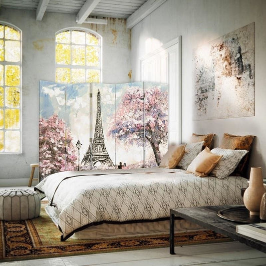 5-ių Dalių Kambario Pertvara Pavasaris Paryžiuje