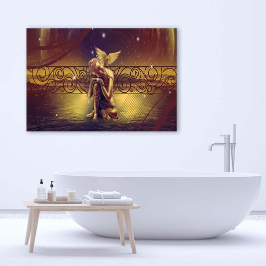 Paveikslas Buda Ir Paukštis