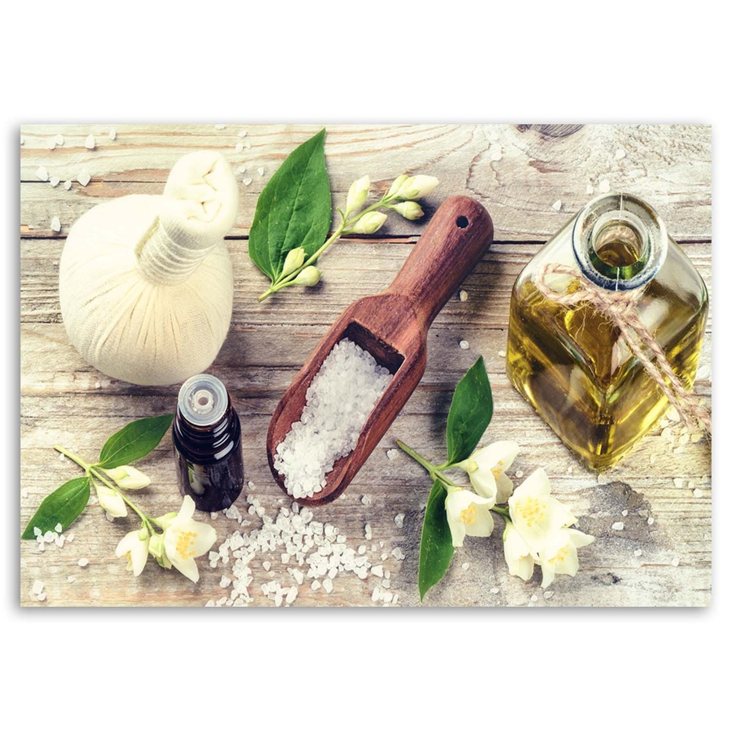 Paveikslas Ant Drobės Prieskoniai Virtuvėje