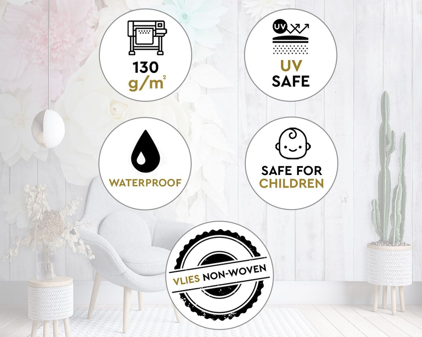 Fototapetai Mediena Ir Gėlės