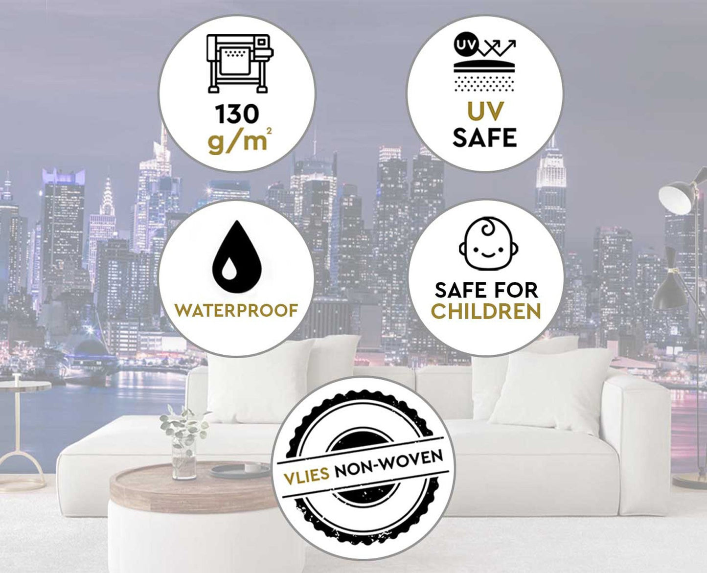 Fototapetai Naktis Niujorke