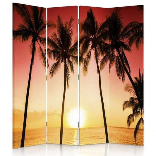 Room divider, Pink sunset