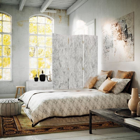 3-ių Dalių Kambario Pertvara Šviesus Betonas 360