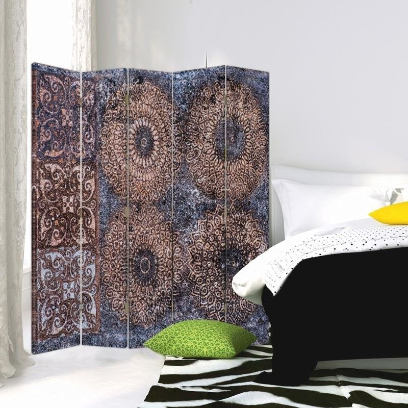 5-ių Dalių Kambario Pertvara Mandalos