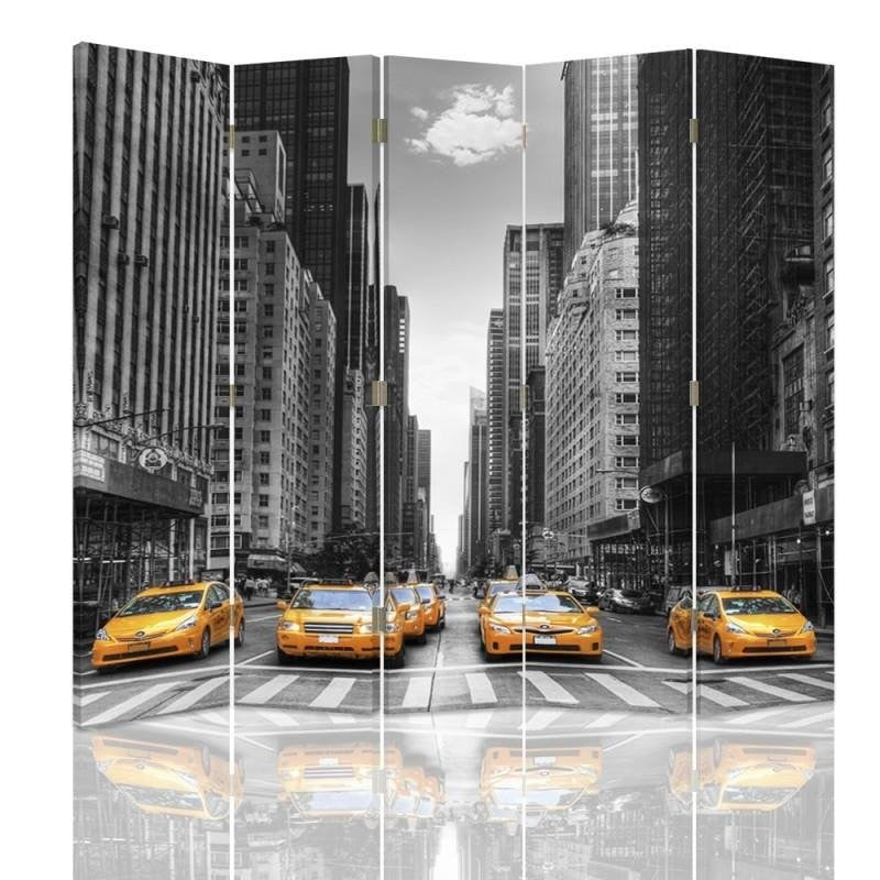Room divider, New York Taxi