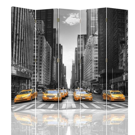 Room divider, New York Taxi
