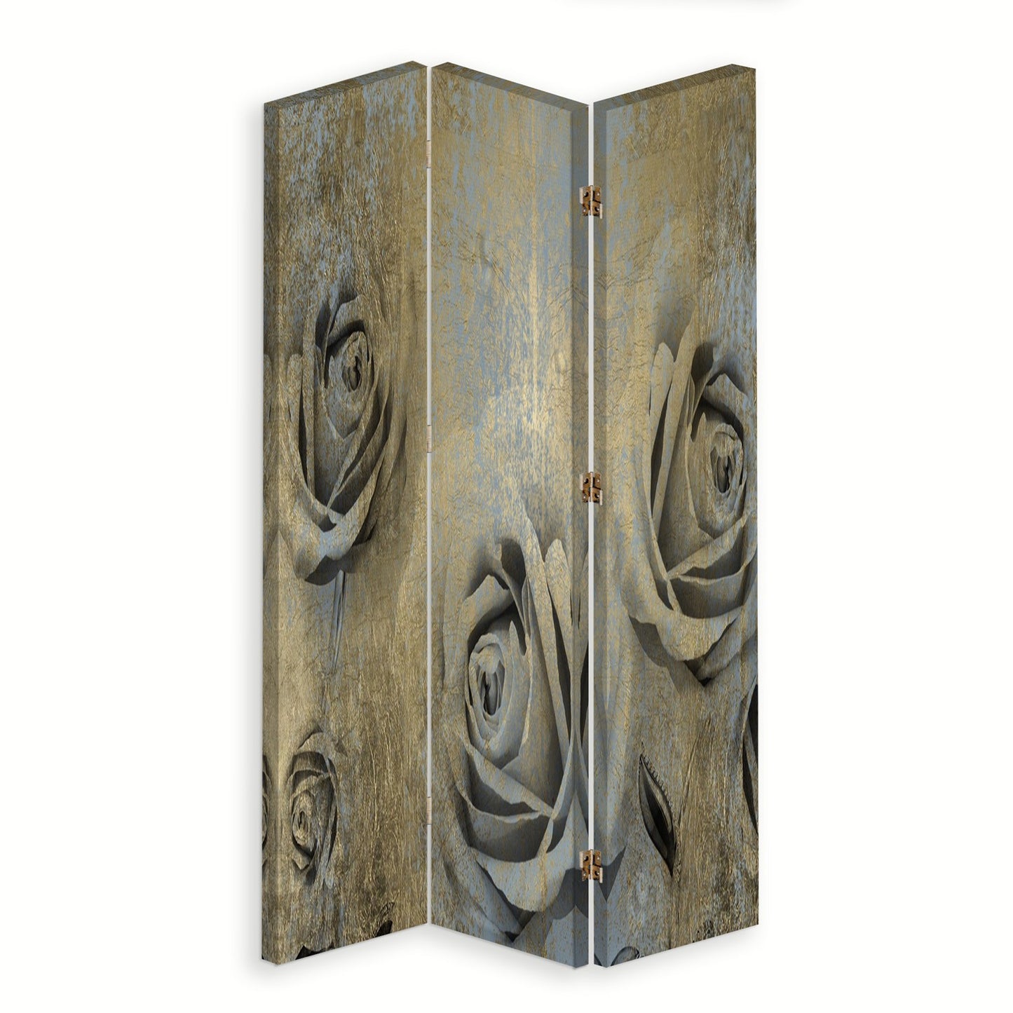 Room divider, Art deco roses
