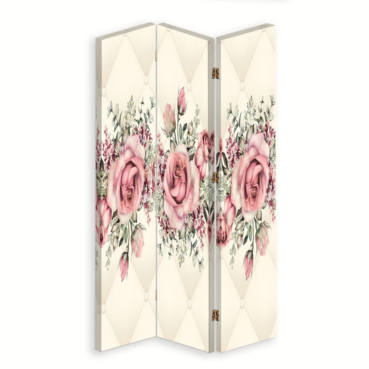 Room divider, Blooming roses