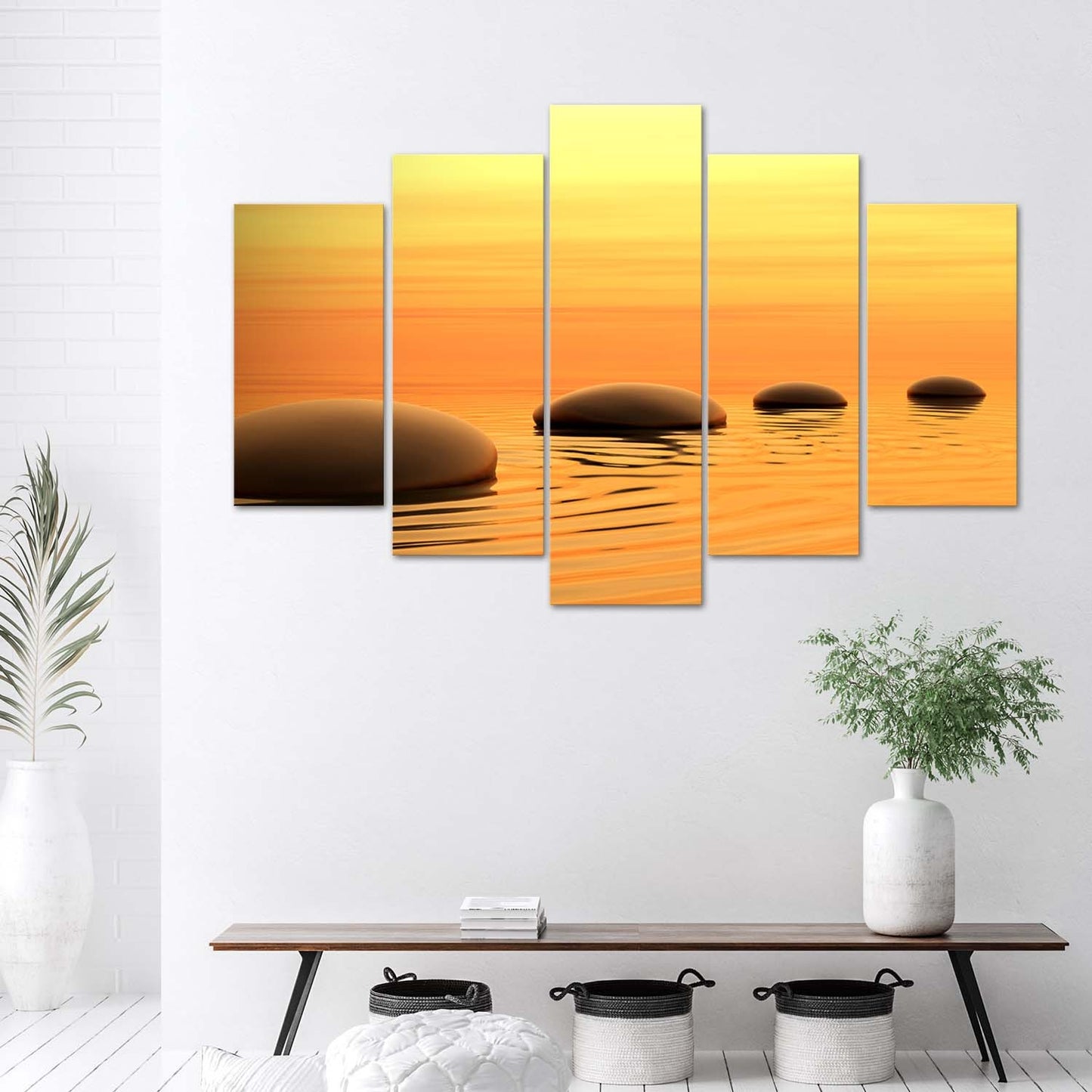 Paveikslai Ant Drobės Zen Kompozicija