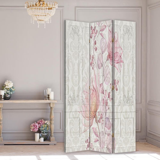 3-ių Dalių Kambario Pertvara Gėlės 360