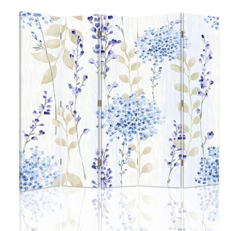 Room divider, Pattern of small flowers
