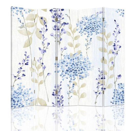 Room divider, Pattern of small flowers