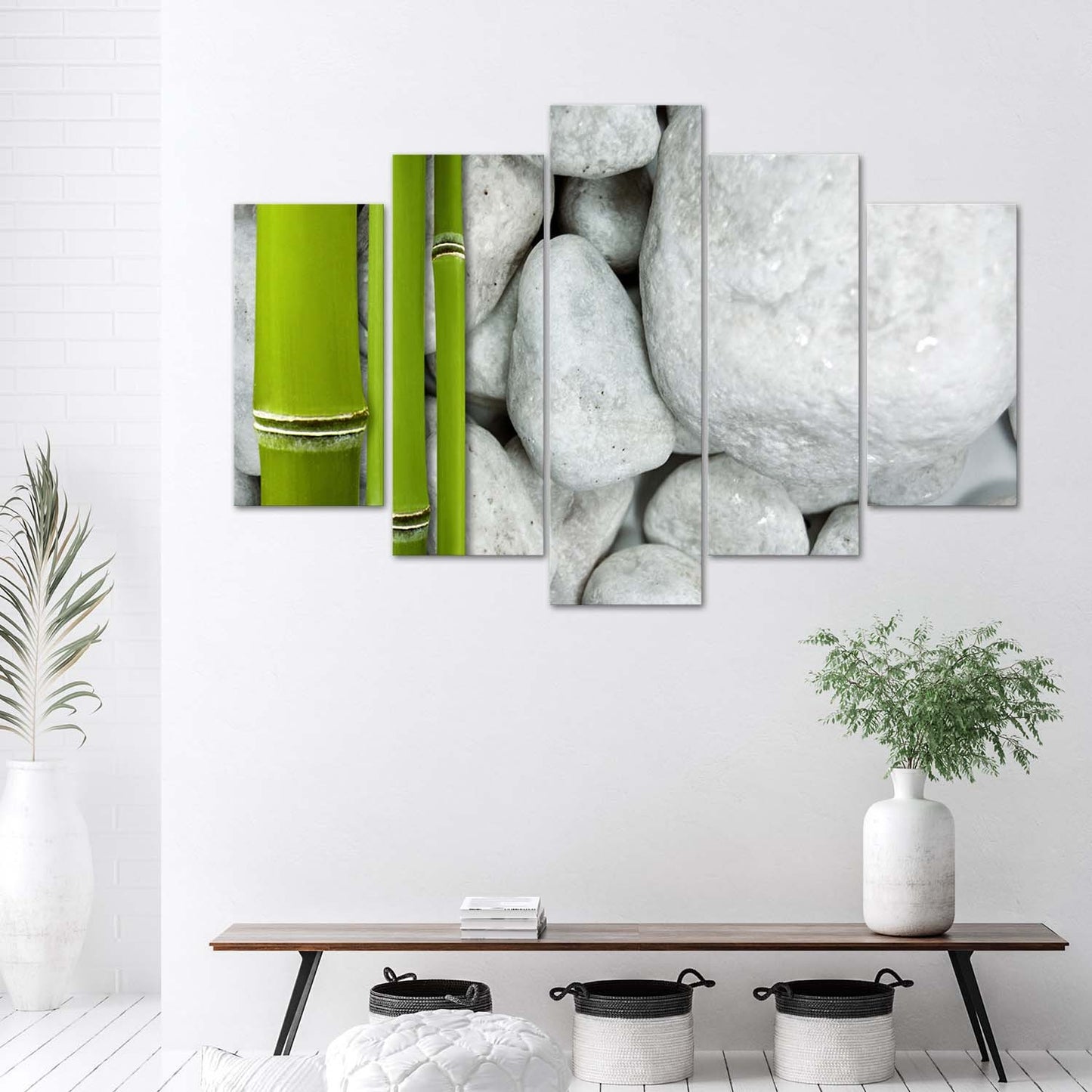 Paveikslai Ant Drobės Zen Bamboo