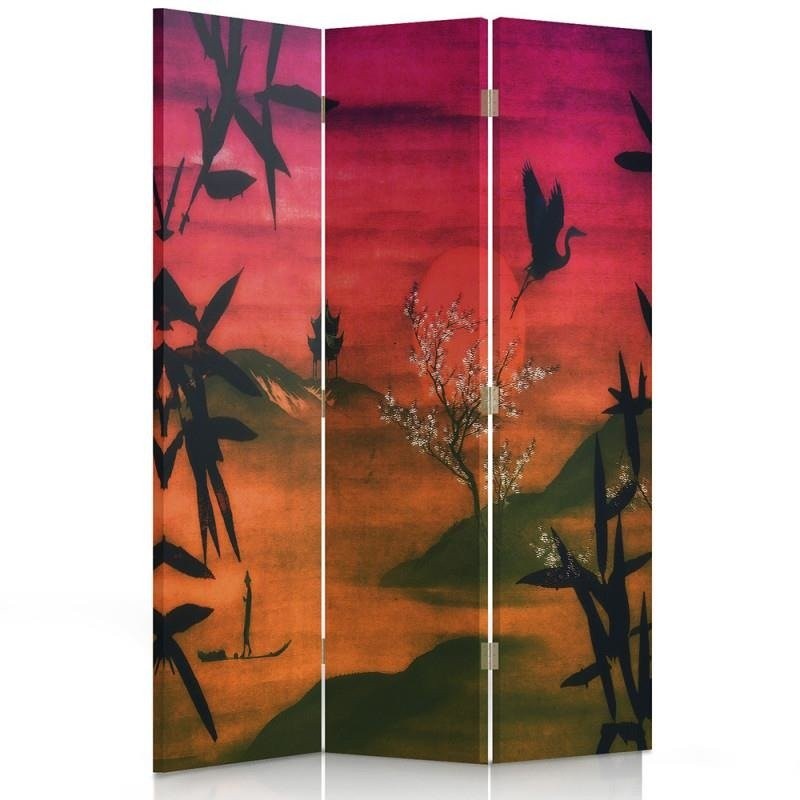 Room divider, Landscape of japan