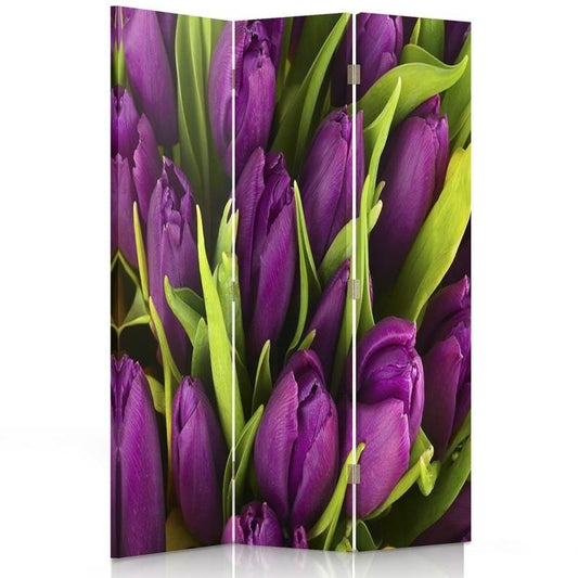 Room divider, Violet of tulips