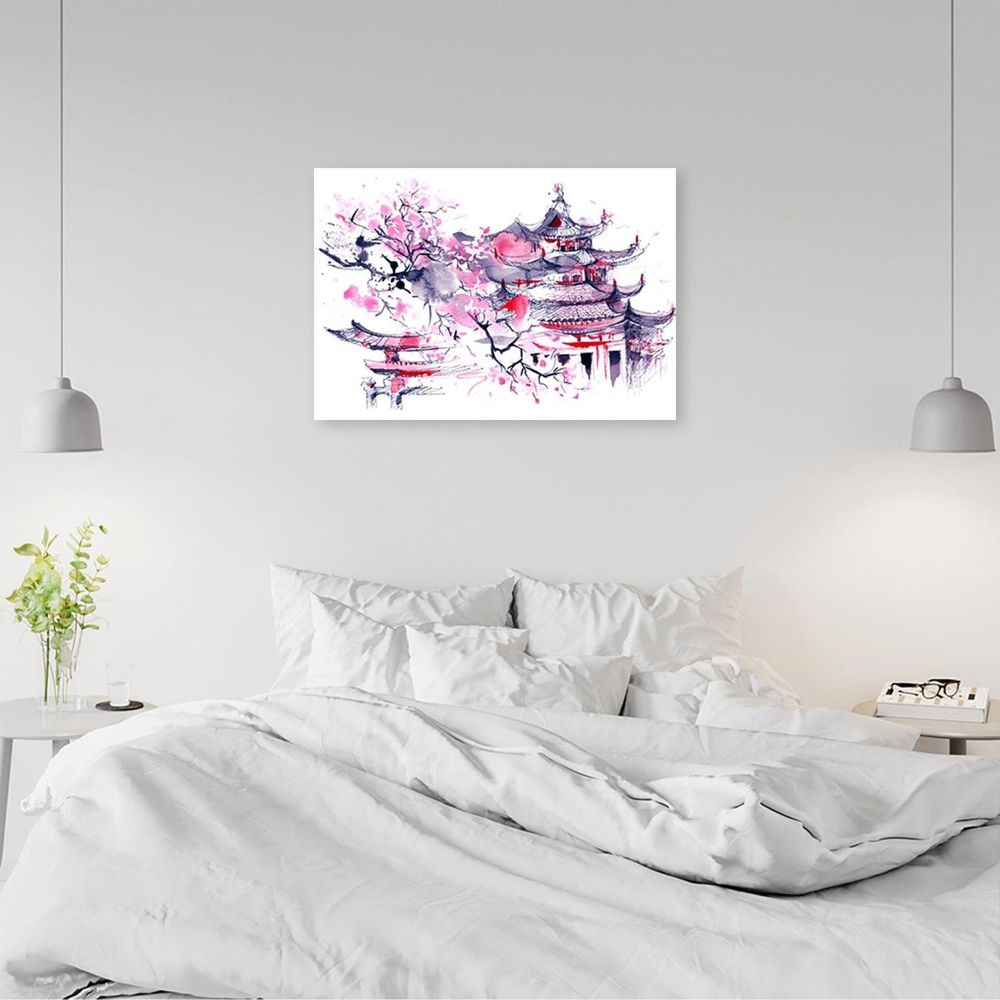 Paveikslas Ant Drobės Japoniškas Koloražas