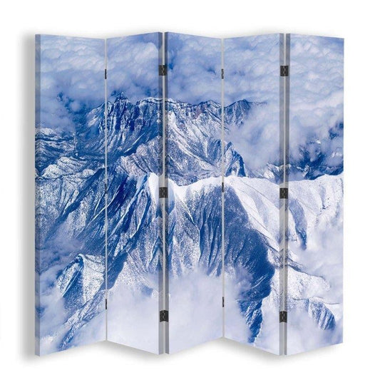 Room divider, Snowy mountains