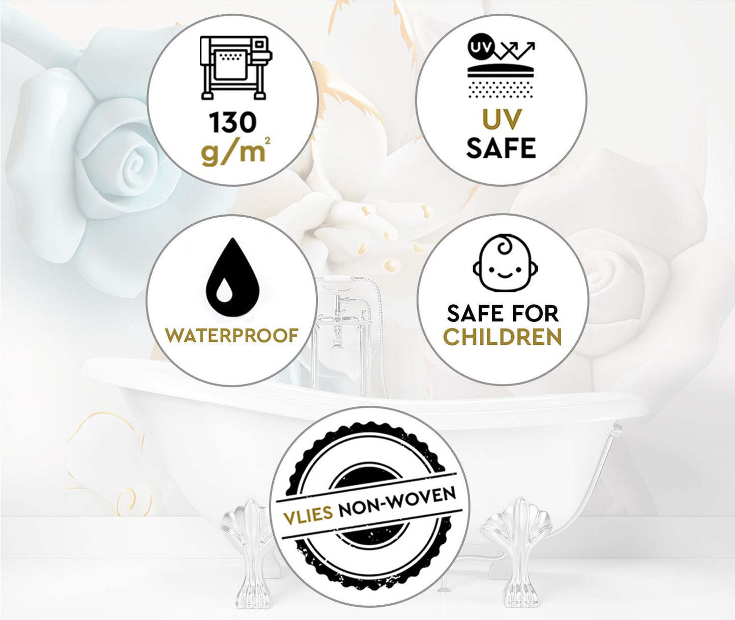 Fototapetai Abstrakčios Gėlės