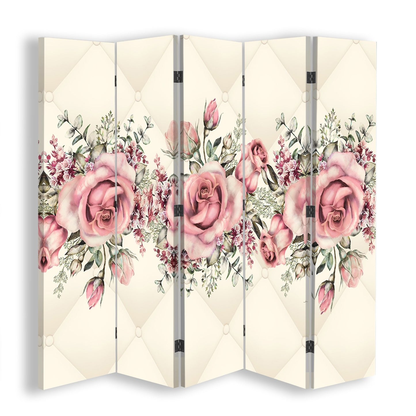 Room divider, Flowering roses