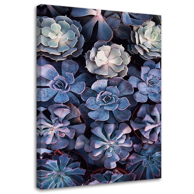 Canvas, Scandinavian flowers