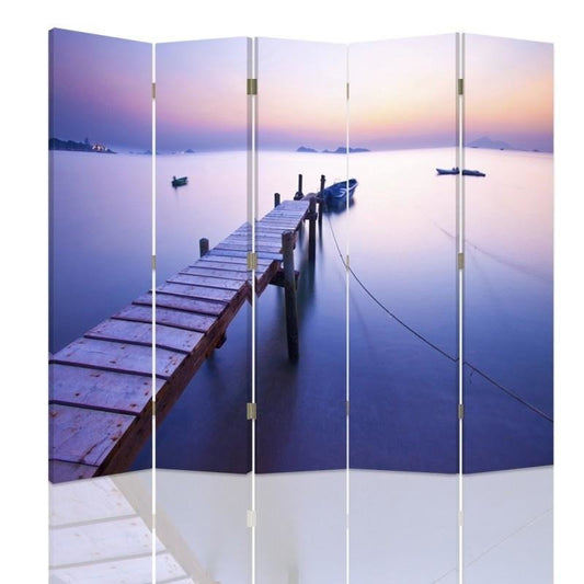 Room divider, Sunrise on the coast