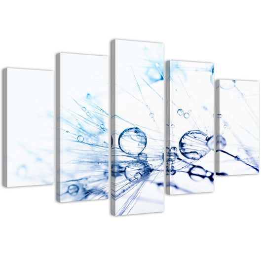 Canvas, Water droplets on a blowdryer