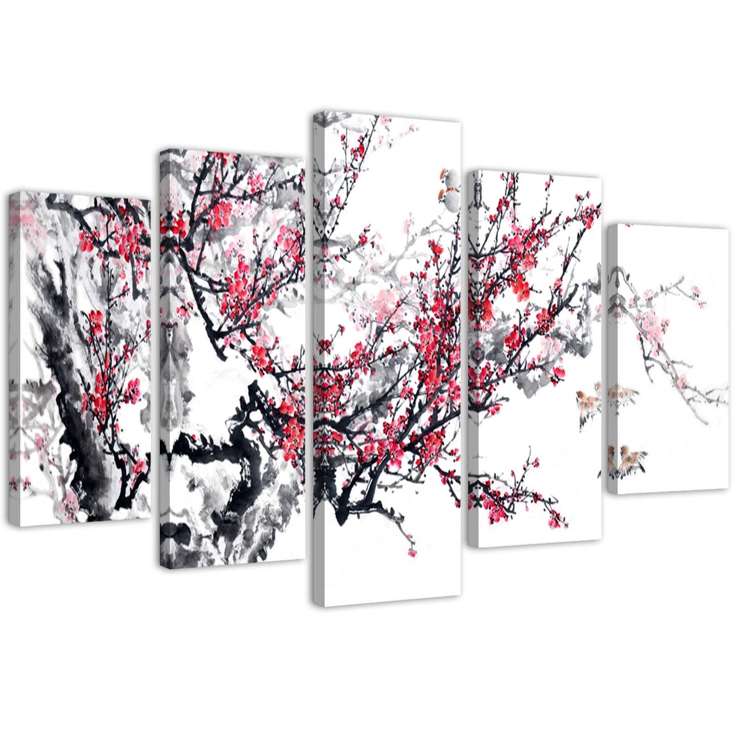 Canvas, Japanese cherry tree