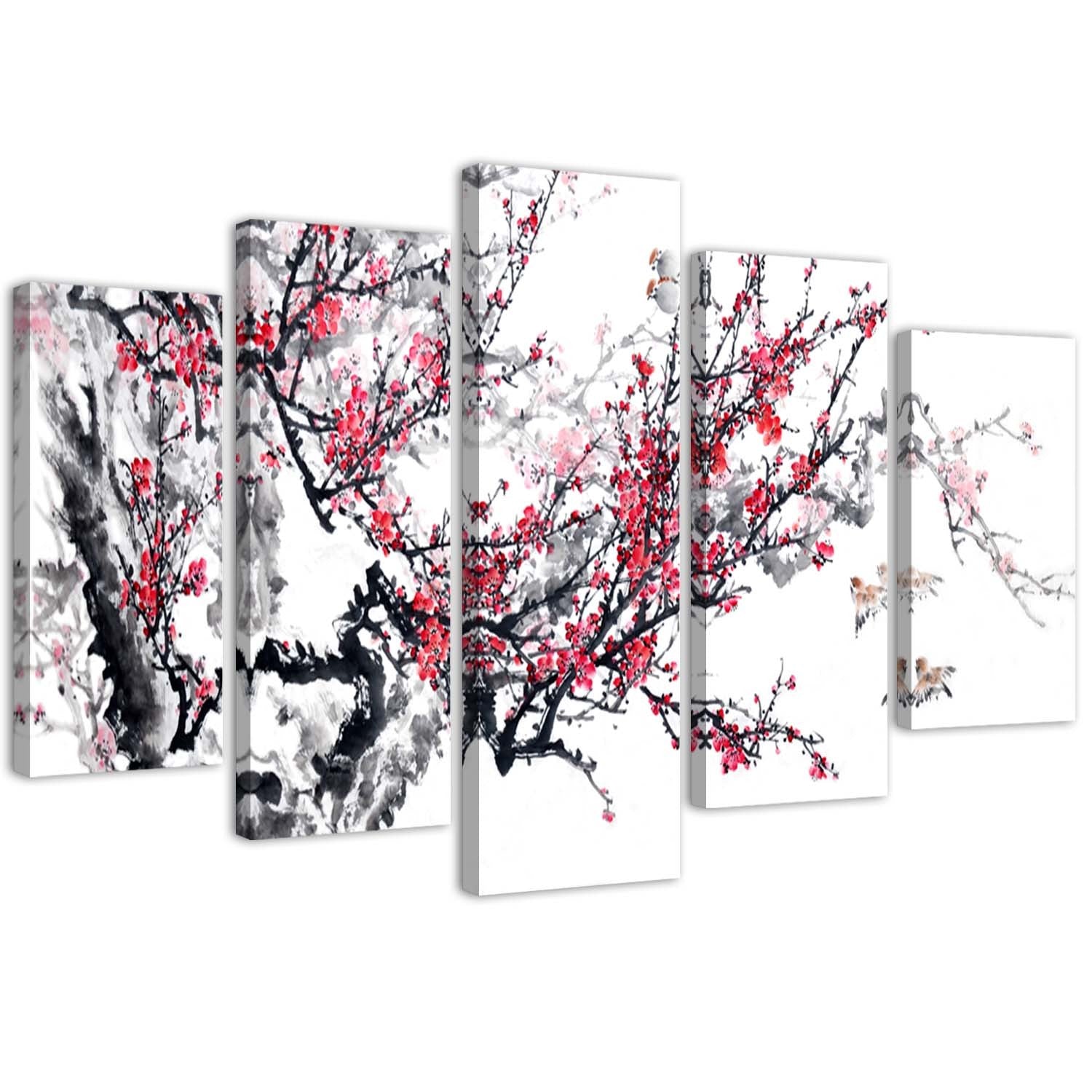 Canvas, Japanese cherry tree