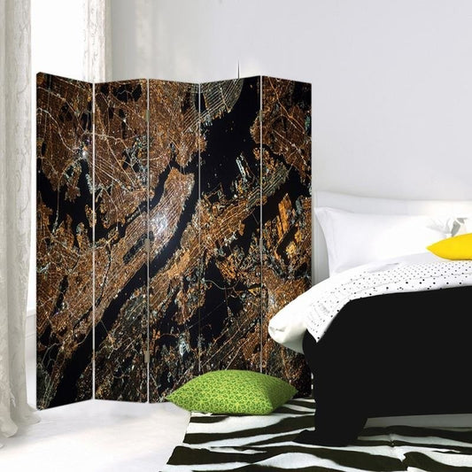 5-ių Dalių Kambario Pertvara Satellite