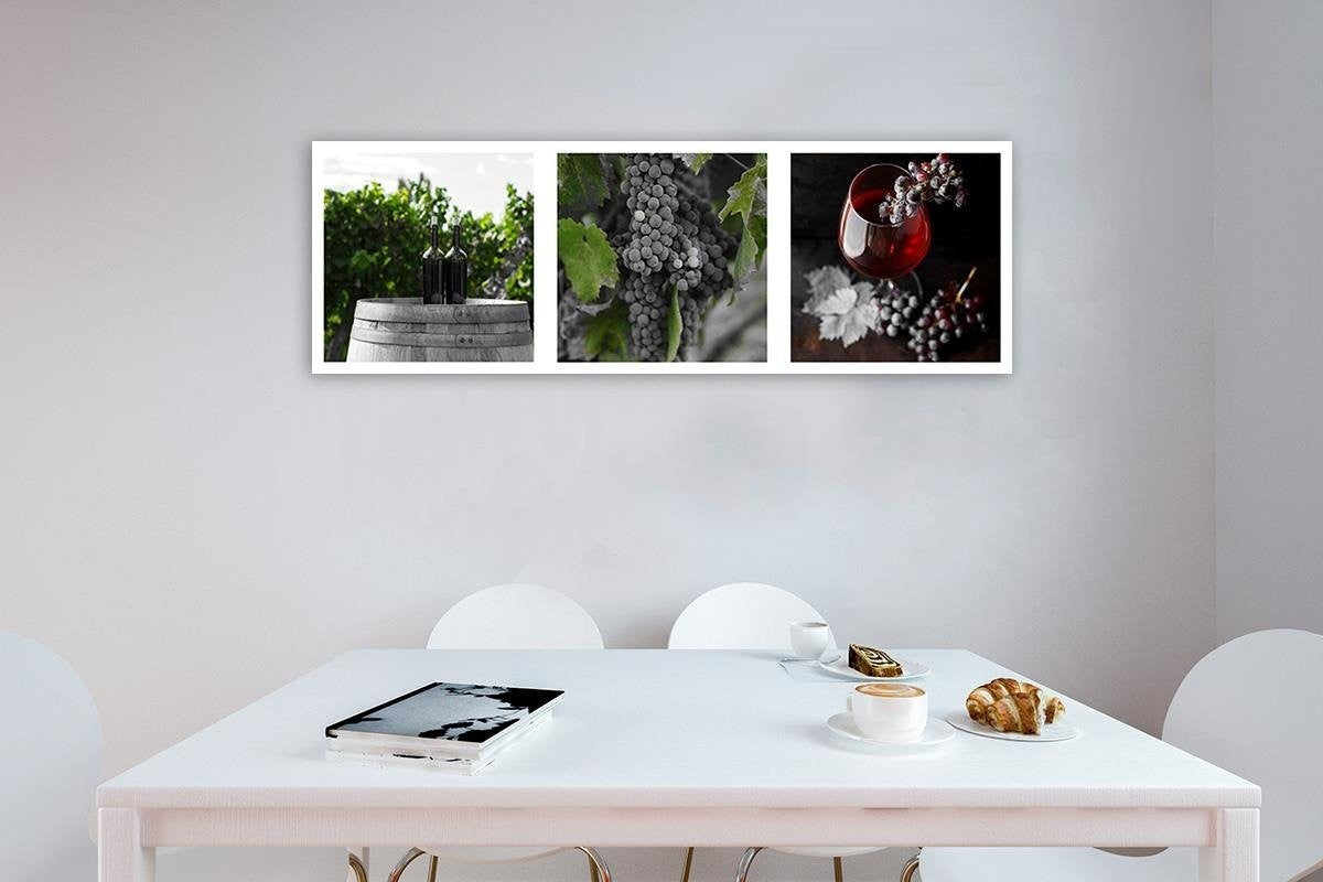 Paveikslas Ant Drobės Vynuogyno Gėriai