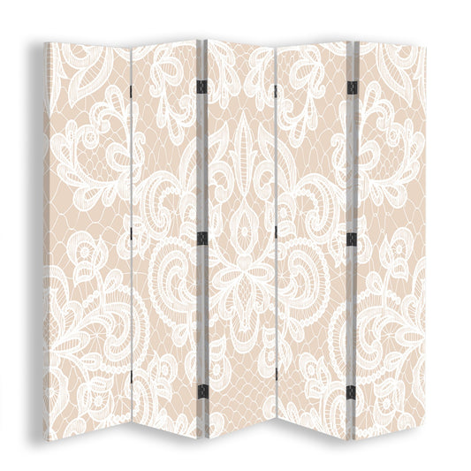 Room divider, Beige ornament