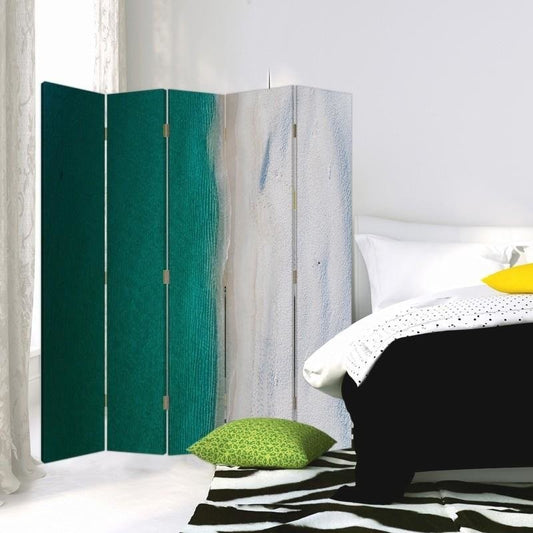 5-ių Dalių Kambario Pertvara Jūros Atspalviai