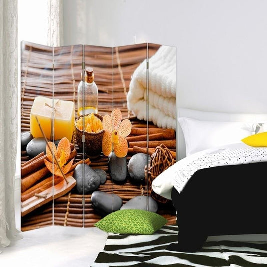 5-ių Dalių Kambario Pertvara Spa Aksesuarai