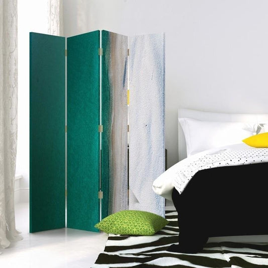 4-ių Dalių Kambario Pertvara Jūros Atspalviai