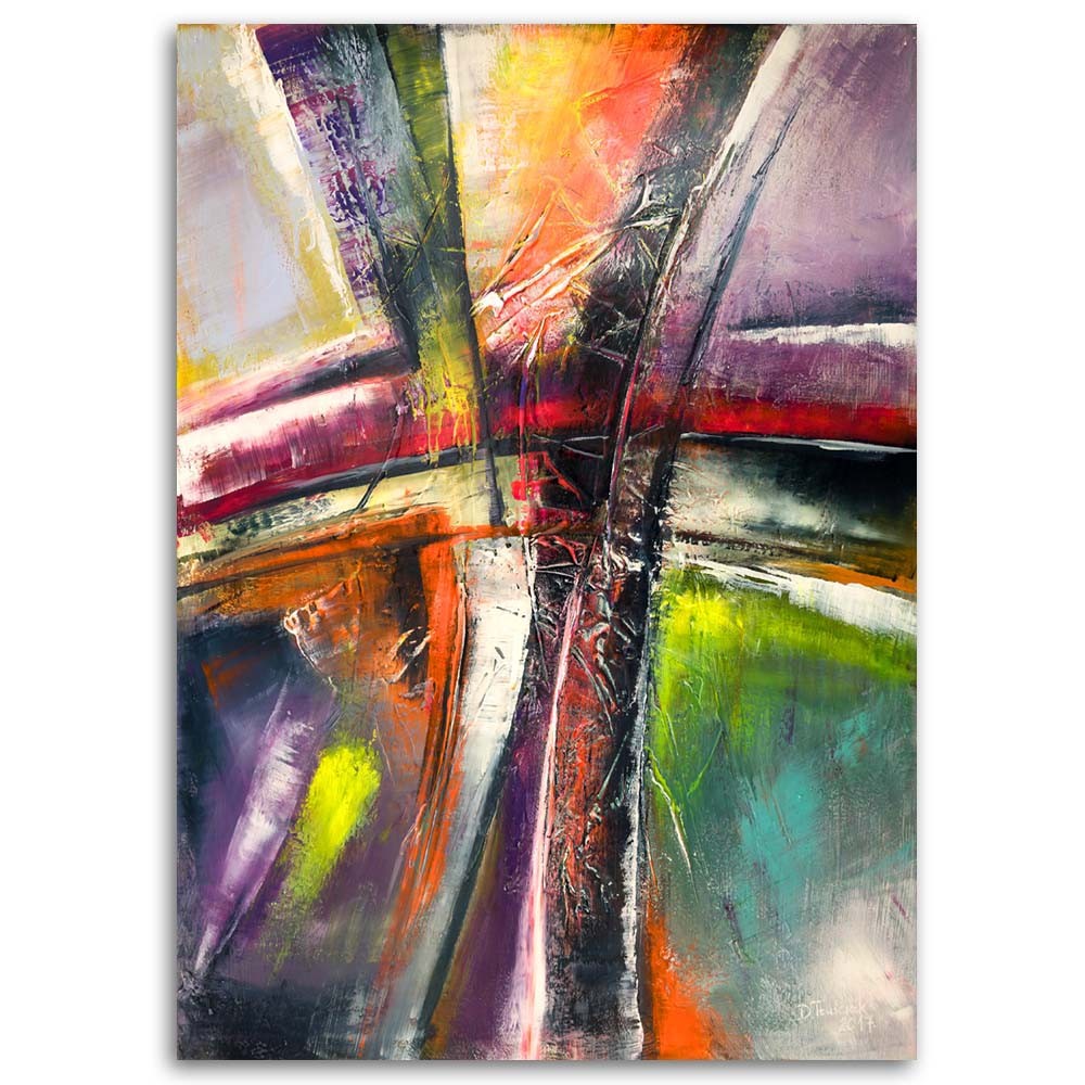 Paveikslas Ant Drobės Susikirtimas