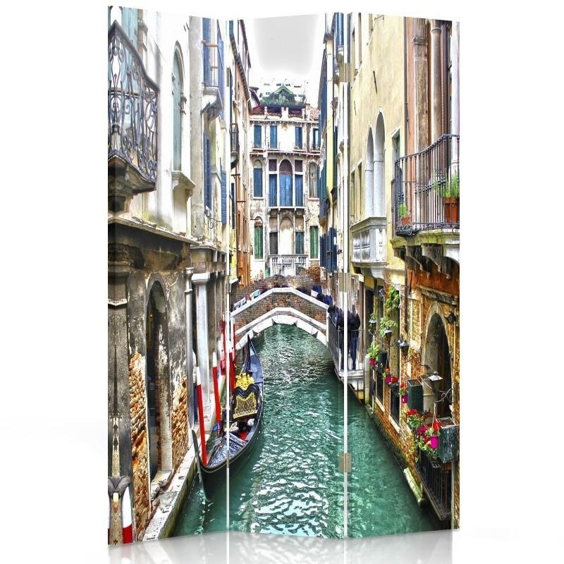 Room divider, R. Kulik venetian canal