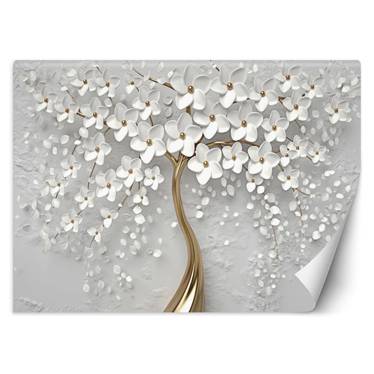 Wallpaper, Abstract flowering tree