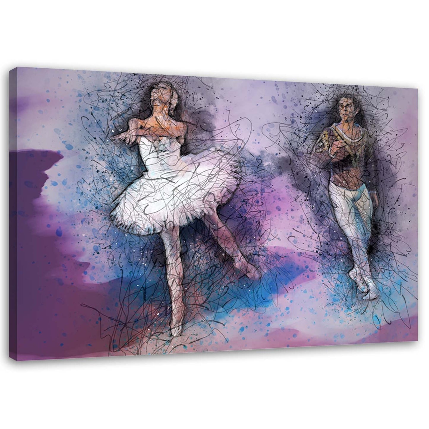 Canvas, Couple dancing ballet